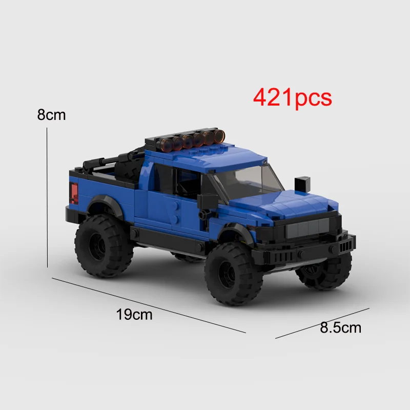Toy MOC SUV Speed Champion City Car Racer Classic off-road Building Blocks Brick Racing Super Technique Creative Garage DIY Set