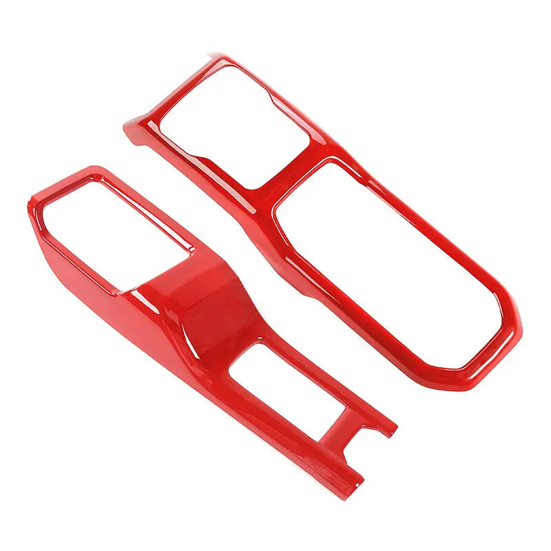ABS Interior 4WD Gear Shift Panel/Gear Shift Panel Cover for Jeep Wrangler JL/for Jeep JT Gladiator 2018 Up Car Accessories