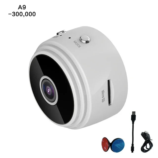 Mini caméra HD 1080P sans fil WiFi Baby Monitor Sécurité intérieure Surveillance Vision nocturne Caméscope Enregistreur audio vidéo