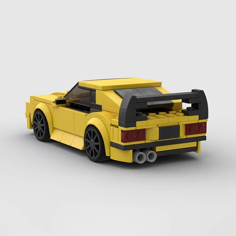 Bricklink Technical Car City Speed Champions M3 E30 E36 E46 GTR 635CSi 850CSi Vehicles Sets Building Blocks Toys Children Gift