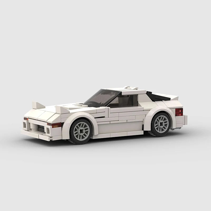 Supercar F1 City Speed Champions Racing Car RX-7 Model Building Blocks MOC Supercar Racers Vehicle Technique Bricks Kids Toys