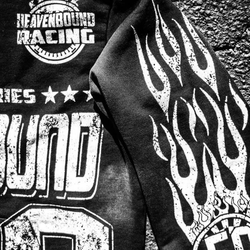 Sudadera con capucha estampada Y2k de alta calidad, estilo hip hop, Harajuku, informal, holgada, unisex, de gran tamaño, a la moda