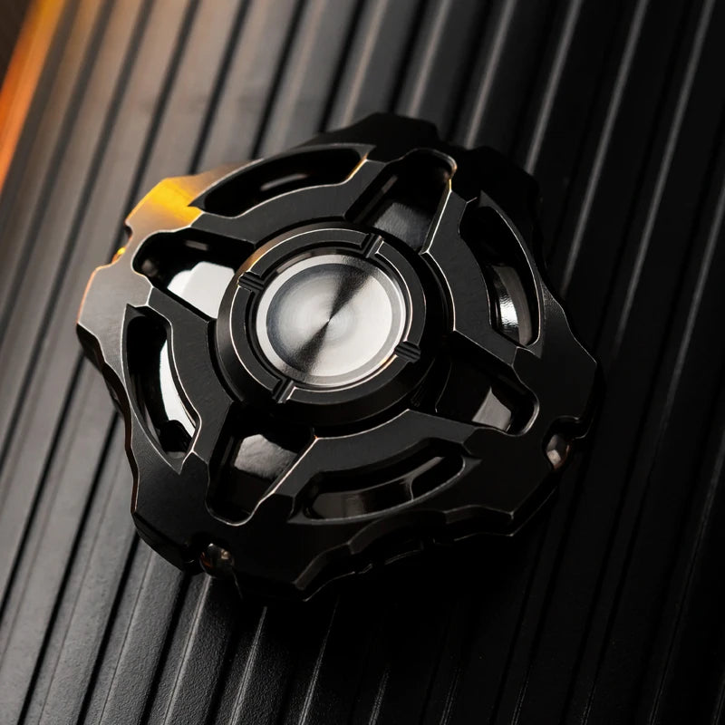 WANWU EDC Zeus X Linkage Structure Titanium Alloy Fingertip Gyro Finger Ring Decompression Toy