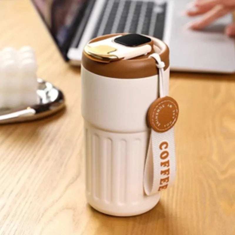 316 Stainless Steel Coffee Thermos Cup Boys High Sense Ladies High Appearance Level Girls High Water Cup