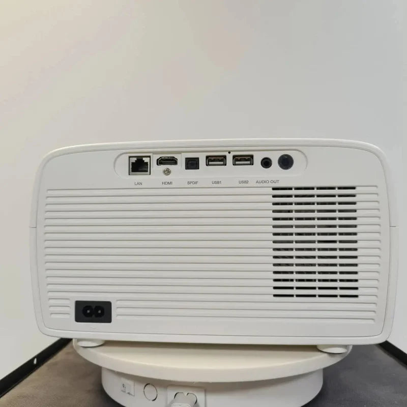 2000 ANSI lumens mini portable LCD Android 9 smart projector 4K WiFi home theater compatible with mobile tablet
