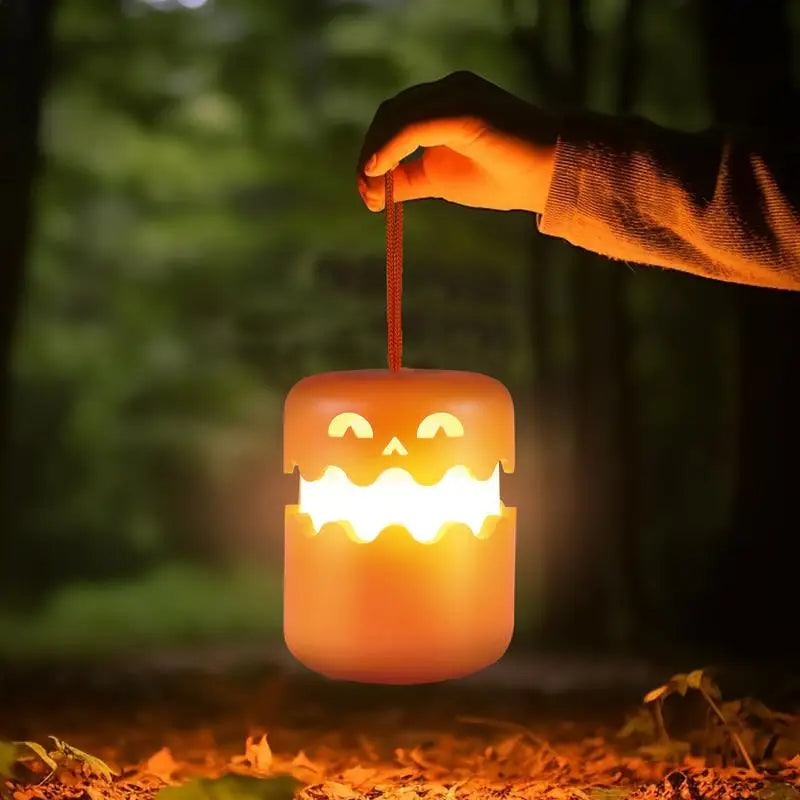 Pumpkin Lights Outside Pumpkin Lamp Decor Halloween Pumpkin Lantern LED Foldable Light Up Pumpkin for Halloween Party Decoration