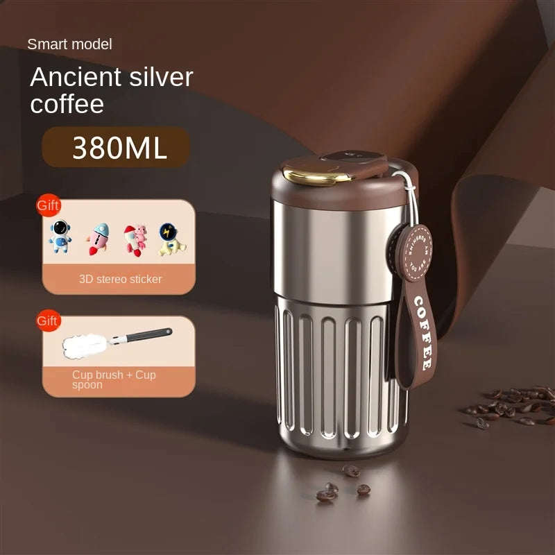 316 Stainless Steel Coffee Thermos Cup Boys High Sense Ladies High Appearance Level Girls High Water Cup