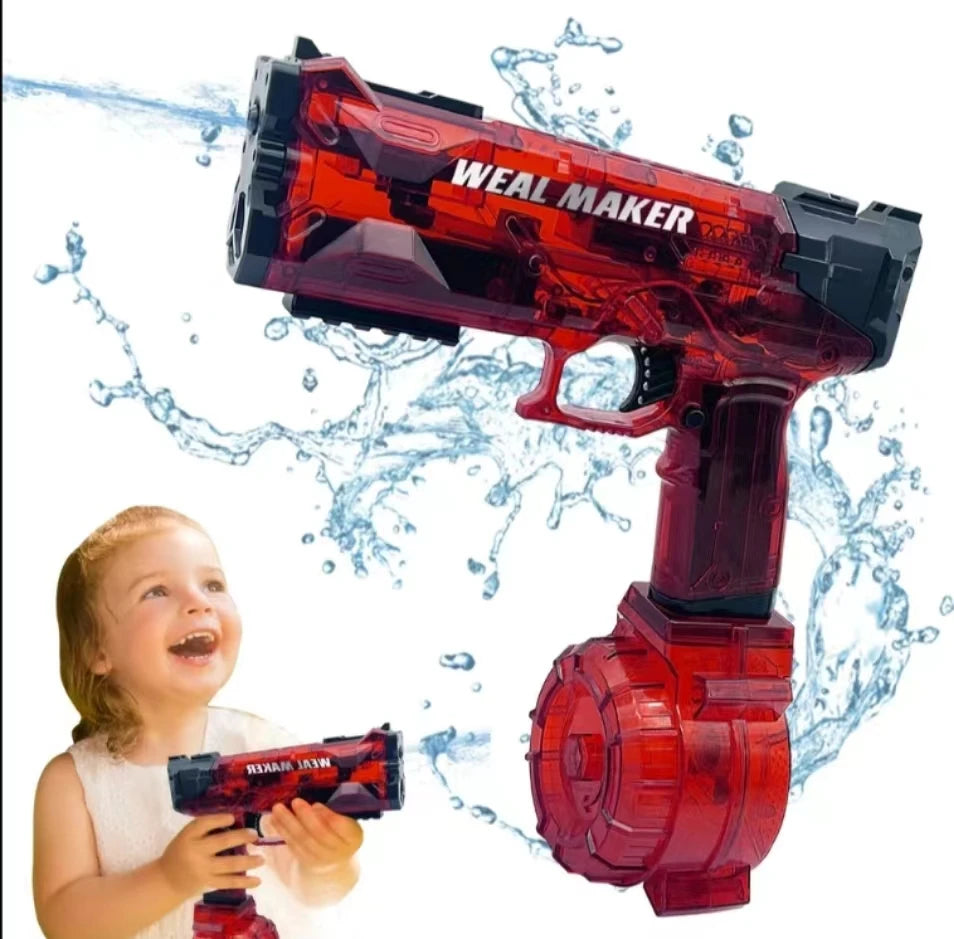 Pulse Electric Water Gun Toys Large-capacity Automatic Burst Water Gun Children Summer Shooting Game Outdoor Beach Toy Water Gun