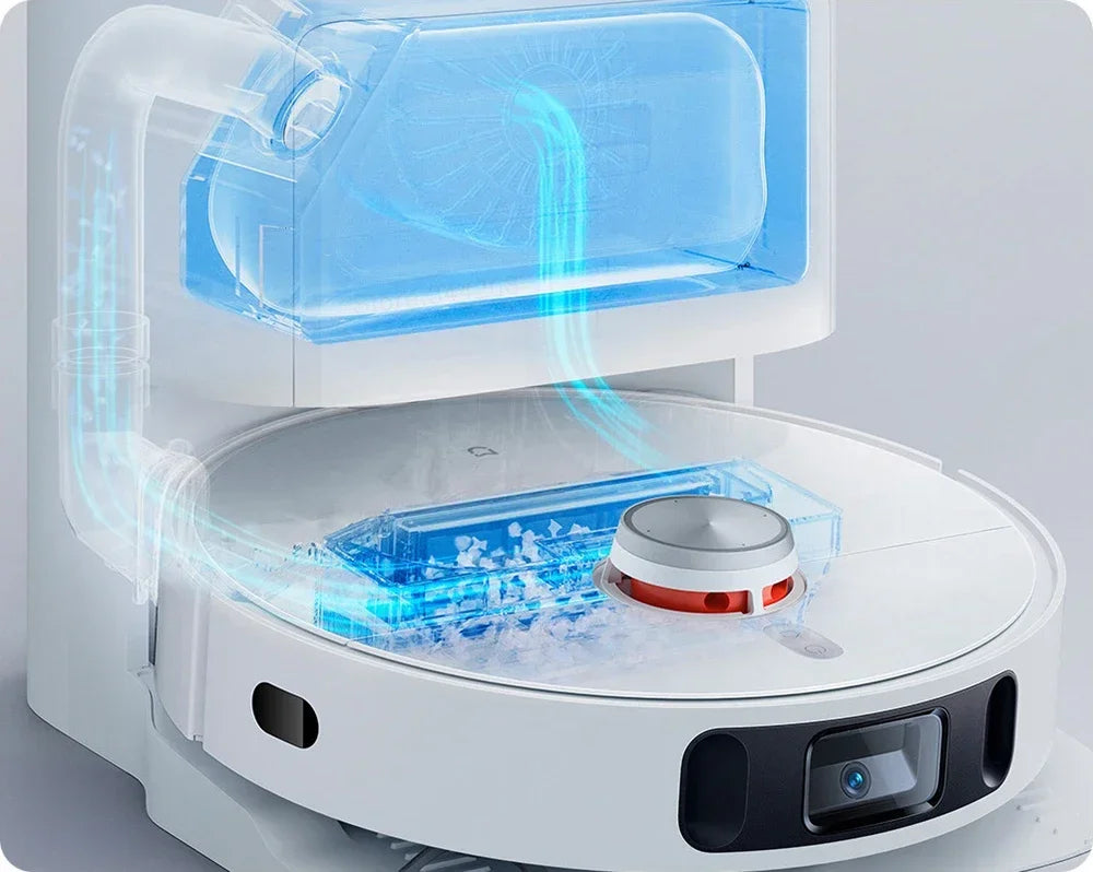 Aspiradoras robot XIAOMI MIJIA Omni 1S B116 Mop Base inteligente Máquina de eliminación de suciedad Recolección de polvo Autolimpieza Base vacía