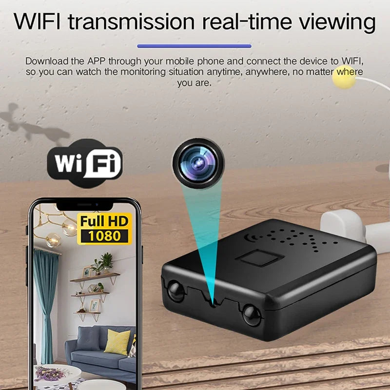 Mini cámara Xiaomi Full HD 4K WiFi 5G Visión nocturna Monitoreo de seguridad remoto Protección del hogar Grabadora de video a prueba de agua