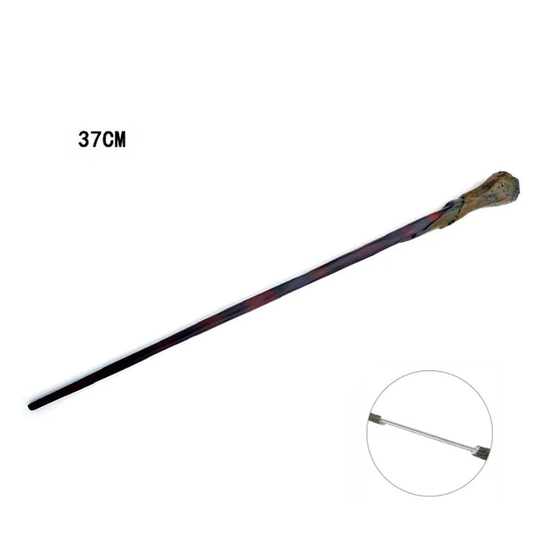 27Pcs Anime Cosplay Show Metal Core Magic Wand Children Decoration Toy Accessories For Kids Bacchetta Di Plastic Magic Stick