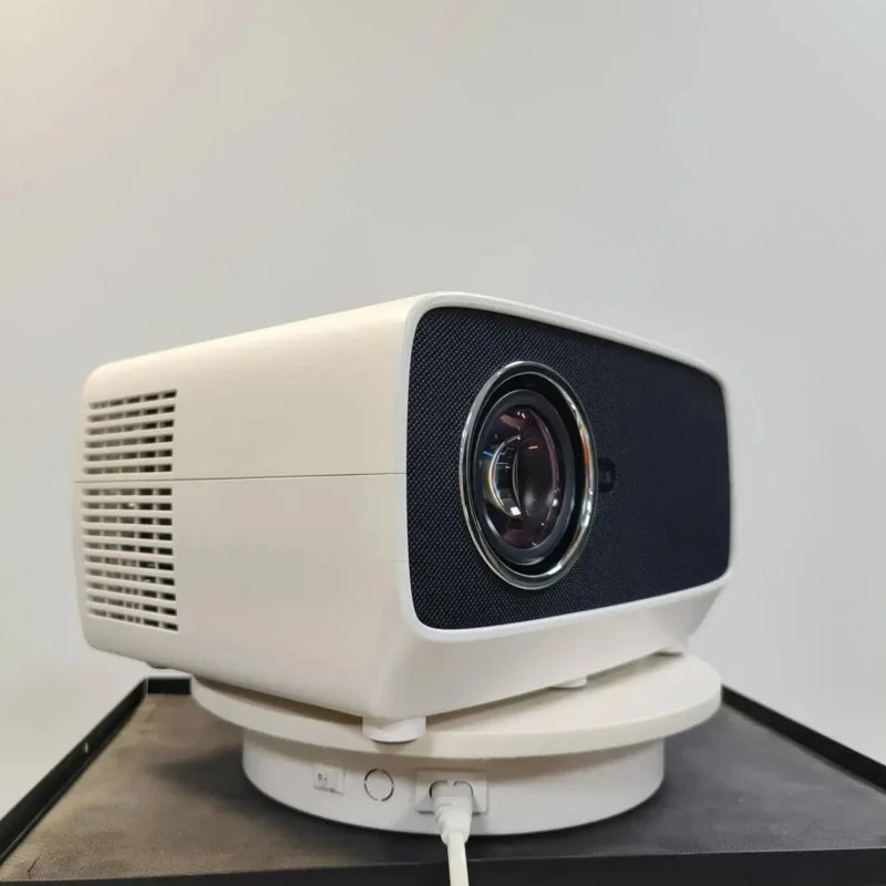 2000 ANSI lumens mini portable LCD Android 9 smart projector 4K WiFi home theater compatible with mobile tablet