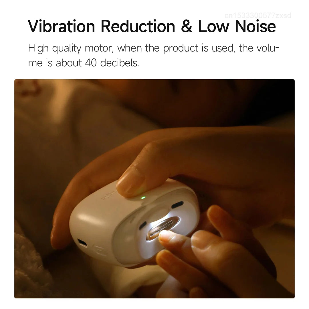 Cortauñas automático eléctrico Youpin Pro con recortador de luz, cortador de uñas, manicura para el cuidado de bebés y adultos, tijeras, herramientas