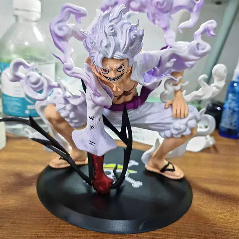 26cm One Piece Nika Luffy Anime Figures Gear Fifth 5 Action Figurine Pvc Statue Model Doll Collection Decoration Desk Toys