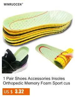 3-9cm Height Increase Insoles for Men Women Elevator Shoes Cushion Unisex Sneakers Heel Lifting Insert Heighten Insoles