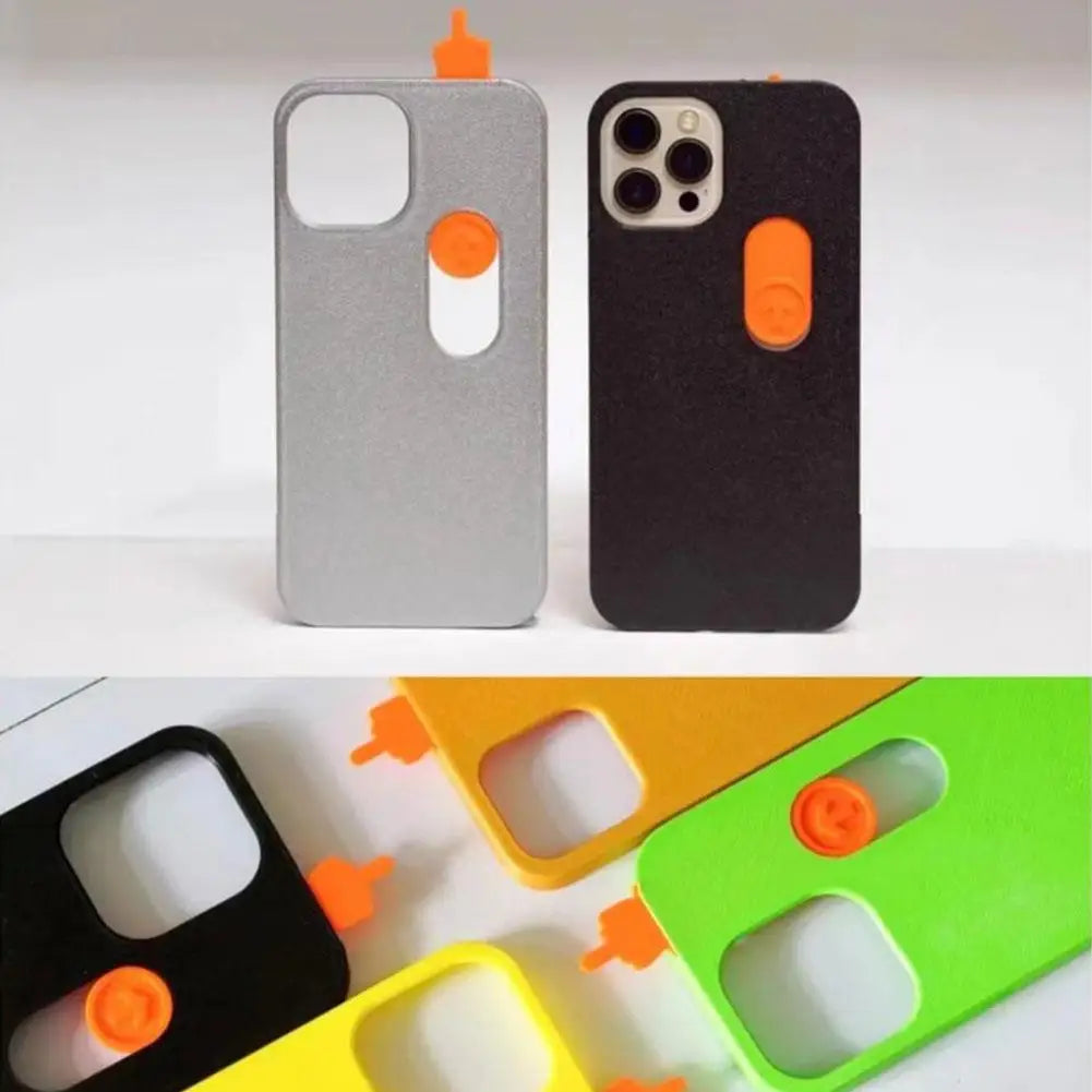 3d Printed Middle Sliding Finger Sliding Phone , Gifts 3d , Sliding Funny New Year Phone Spoof , Finger Phone Q4w0