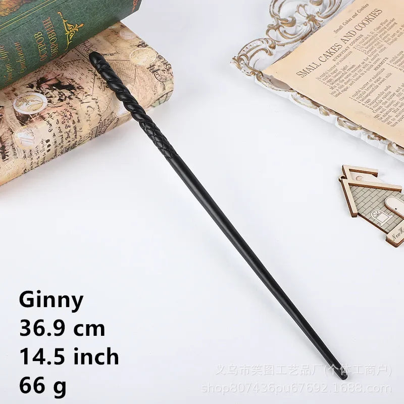 36 Styles Harry Magic Wand Resin Material Built in Steel Core Dumbledore Staff Cosplay Voldemort Props Christmas Gift Kid