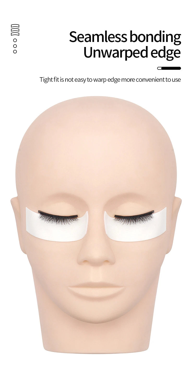 110 piezas/rollo de almohadillas de espuma micro para los ojos, cintas para extensiones de pestañas, accesorios de maquillaje, suministros para levantamiento de pestañas, almohadillas de espuma micro para debajo de las pestañas