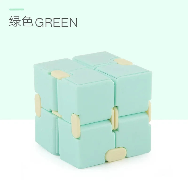 Starry Sky Infinity Cube Square Puzzle Toys Relieve Stress Hand Game Four Corner Maze Toys Children Adult Decompression fidget