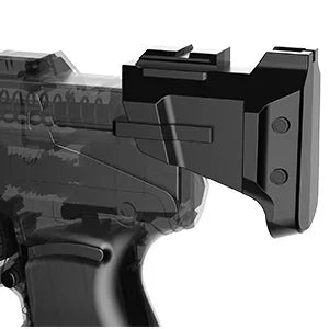 Transparent Glock Full Automatic Squirt Water Gun Spray Blaster Electric Water Pistol Toy Summer Pool Outdoor Toy for Kids Adult