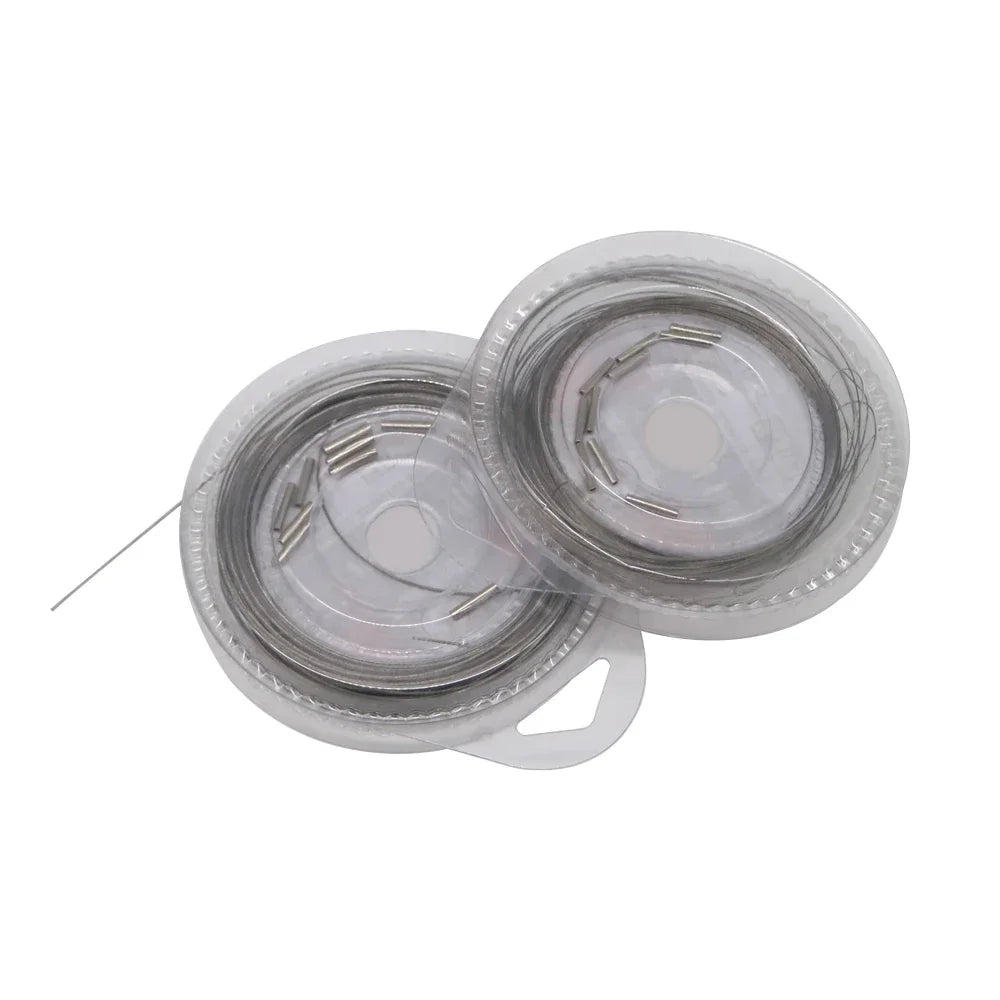 Cable de acero tejido de 7 hebras recubierto de nailon anticorrosión de 10 m, de 5 lb a 200 lb, para aparejos, señuelos de pesca, línea líder