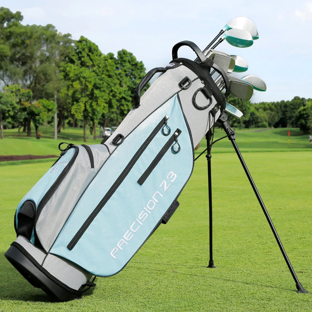 Bolsa de golf portátil con soporte para palos de golf Bolsa de golf con soporte Bolsa de golf ligera Paquete de soporte para palos de golf antifricción