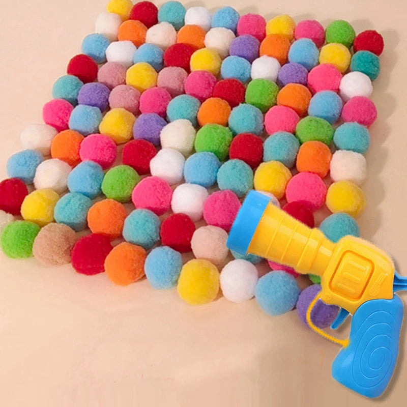 1 juego de juguetes interactivos para gatos, pistola de peluche para entrenamiento de mascotas, divertidos juegos de disparos para cachorros y gatitos, suministros para mascotas, accesorios para gatos