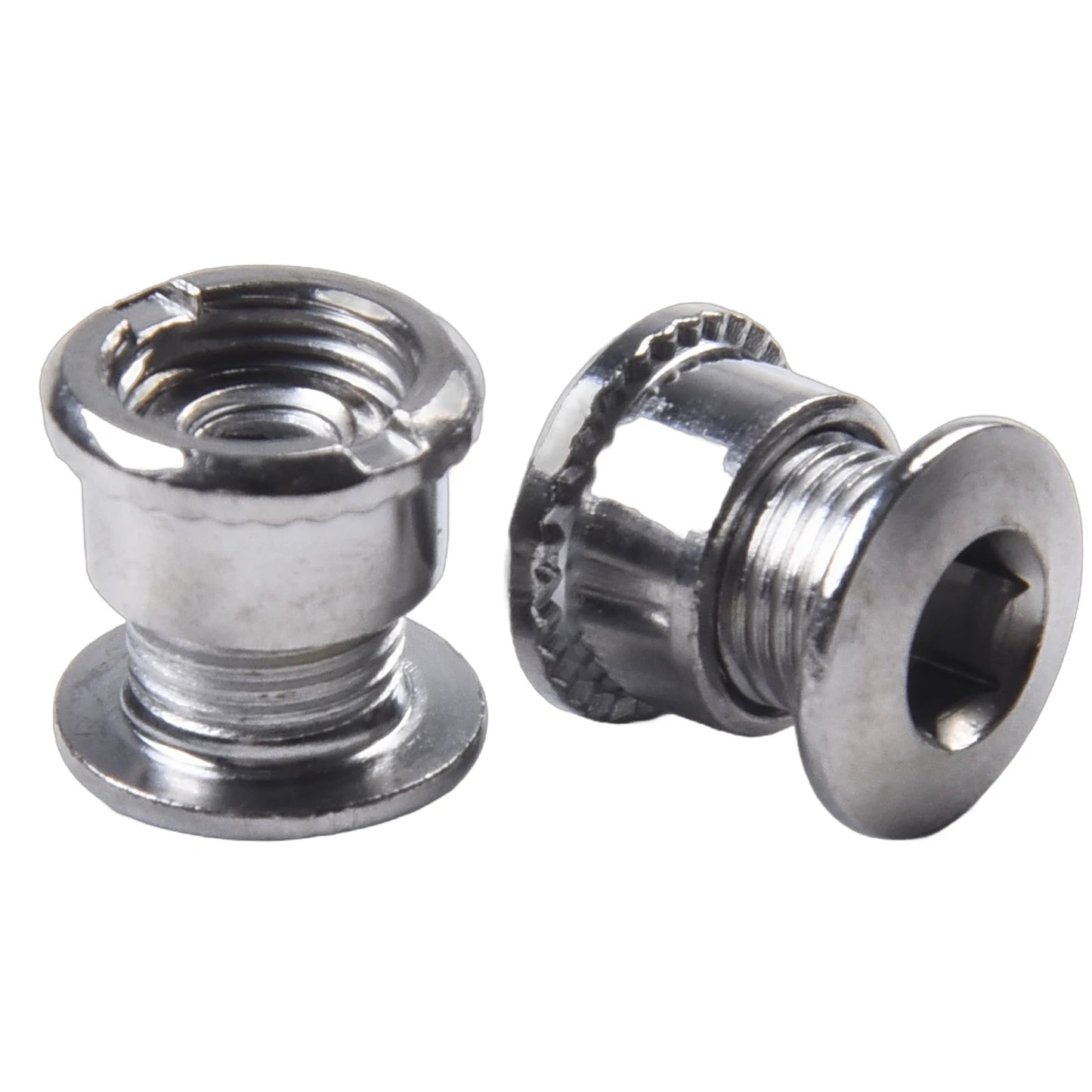 10 piezas de pernos para bielas de bicicleta, pernos simples, dobles y triples, tornillos de acero para platos y platos, tornillos para platos y tuercas, accesorios para bicicletas