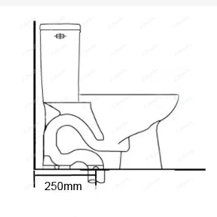~Venta caliente de artículos sanitarios dorados para baño, inodoro de cerámica de una pieza montado en el piso, chapado en oro