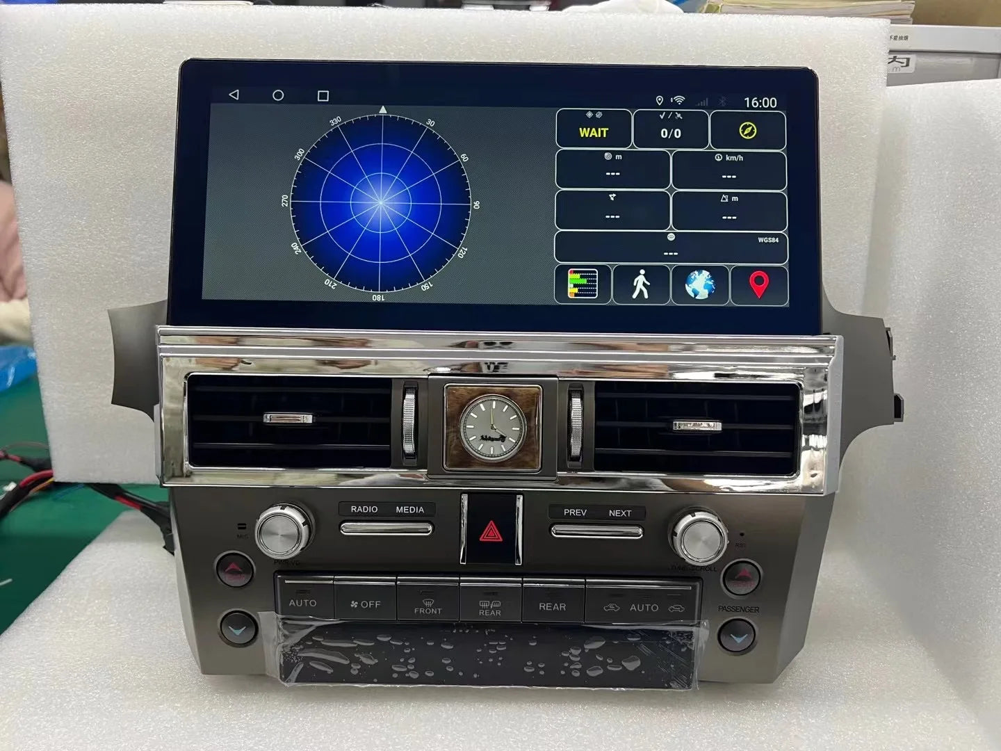 Android For Lexus GX400 GX460 2010-2020 Car Radio 8+256GB Multimedia Player Recorder 12.3" Touch Screen Head Unit Carplay Navi