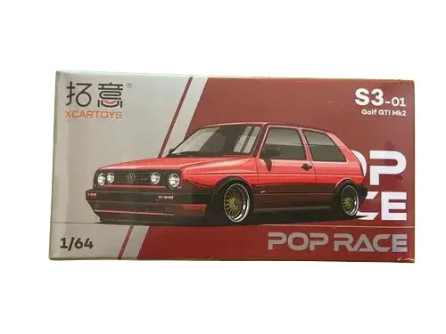 Premium scale model XCARTOYS POPRACE 1/64 Co-branded float series Porsche Martin GTR Alloy model toy, a Christmas gift for boys