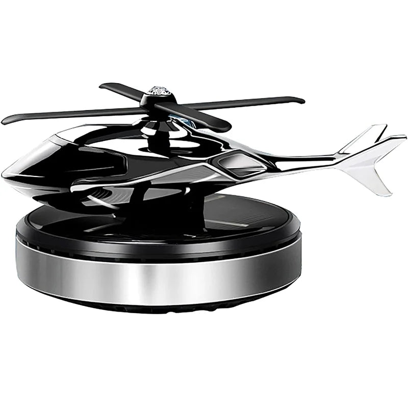 Solar Powered Helicopter Scents Diffuser | Fashion Automotive Interior Decoration Accessories Purifiers for Car and Home Aromath