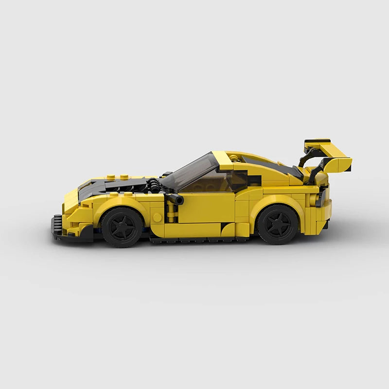 Supercar F1 City Speed Champions Racing Car RX-7 Model Building Blocks MOC Supercar Racers Vehicle Technique Bricks Kids Toys