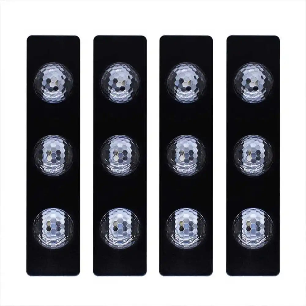 The atmosphere lights one drags four modified with colorful remote voice-activated led decorative in the car atmosphere lights