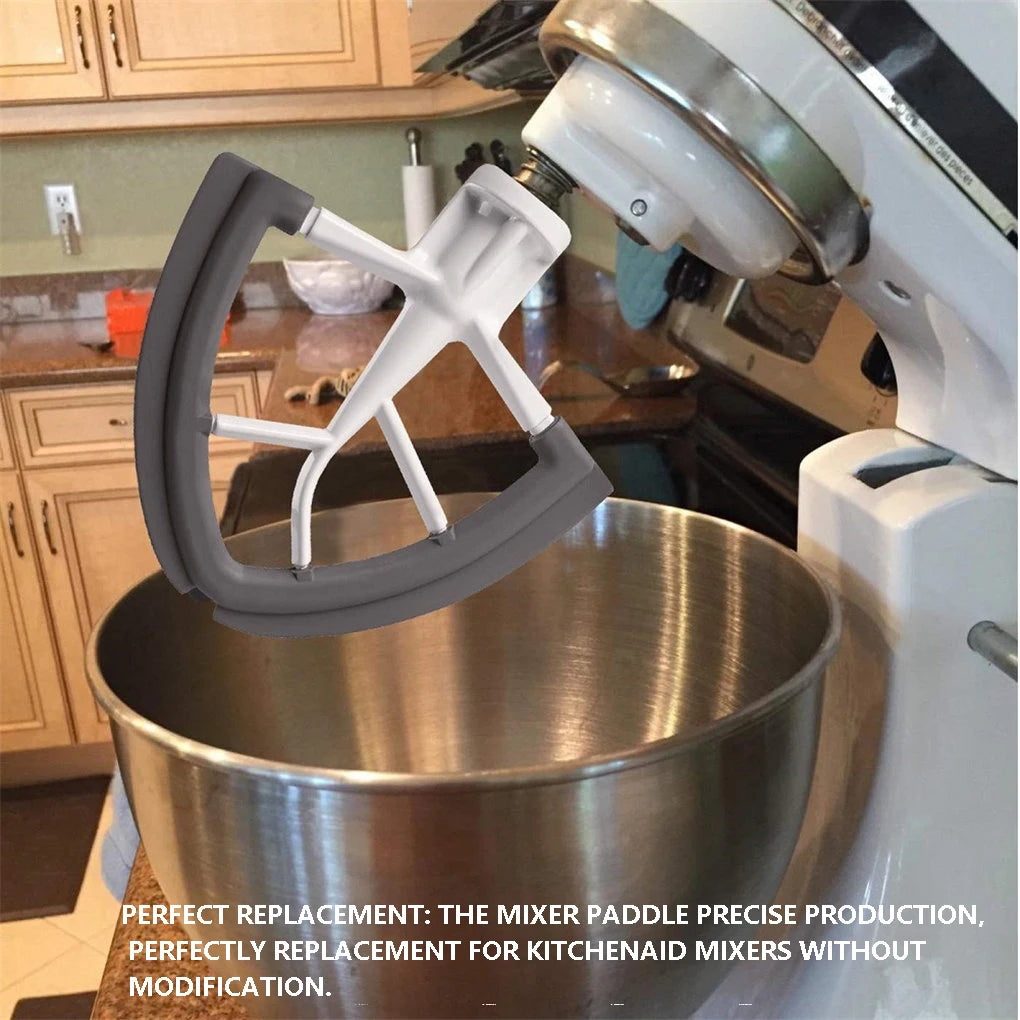 Tilt-Head Flat Beaters Mixer Paddle Attachment Indoor Replacing Accessory Washable Replacement for Kitchenaid 4.5-5QT