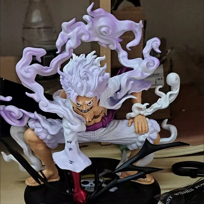 26cm One Piece Nika Luffy Anime Figures Gear Fifth 5 Action Figurine Pvc Statue Model Doll Collection Decoration Desk Toys