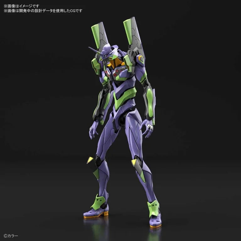 Original Genuine RG EVANGELION UNIT-00 -01 -02 -03 -04 -06 -08 Bandai Anime Model Toys Action Figure Gifts Collectible Ornaments