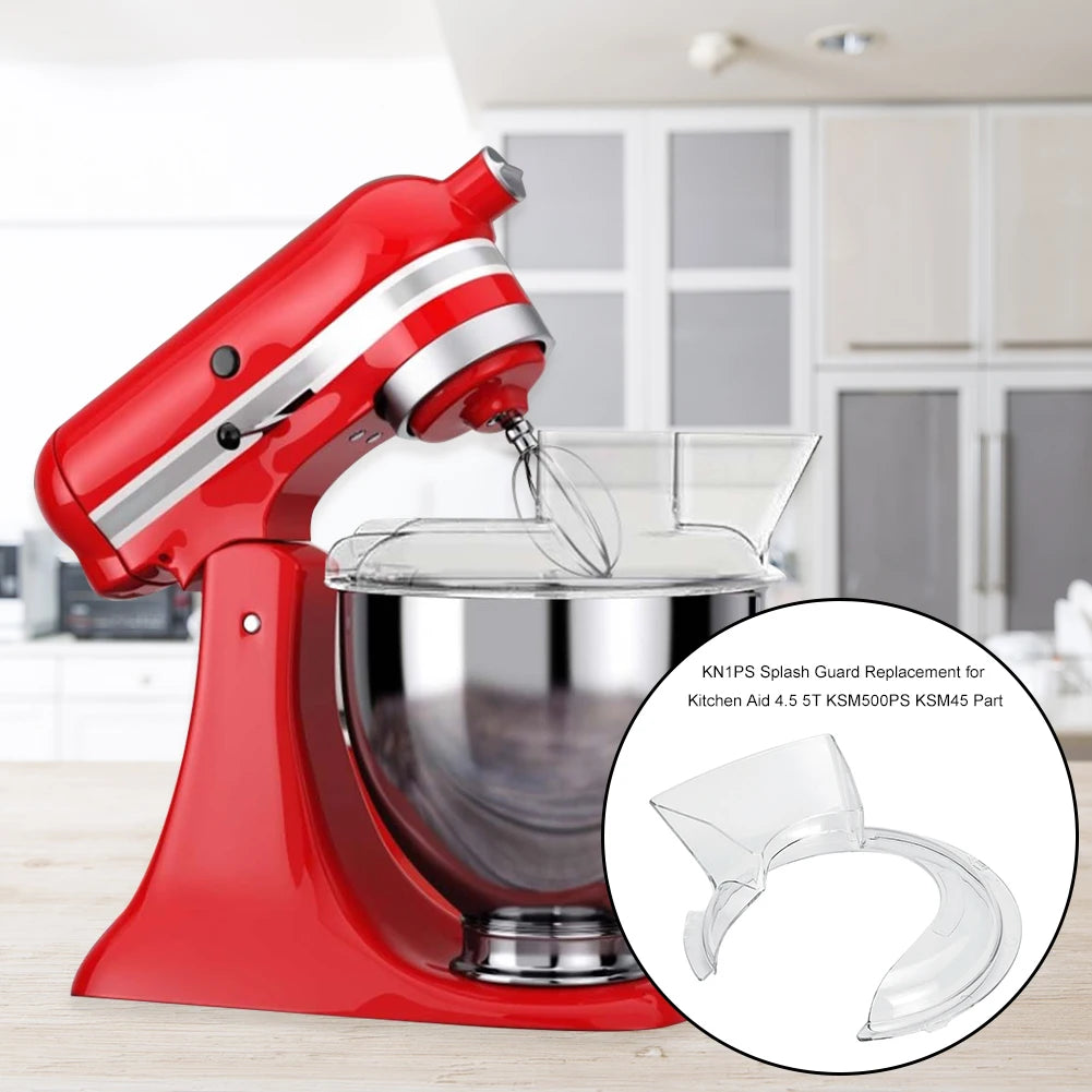 Replacement for Kitchen Aid Mixer KN1PS KSM500PS KSM45 Bowl Pouring Shield Tilt