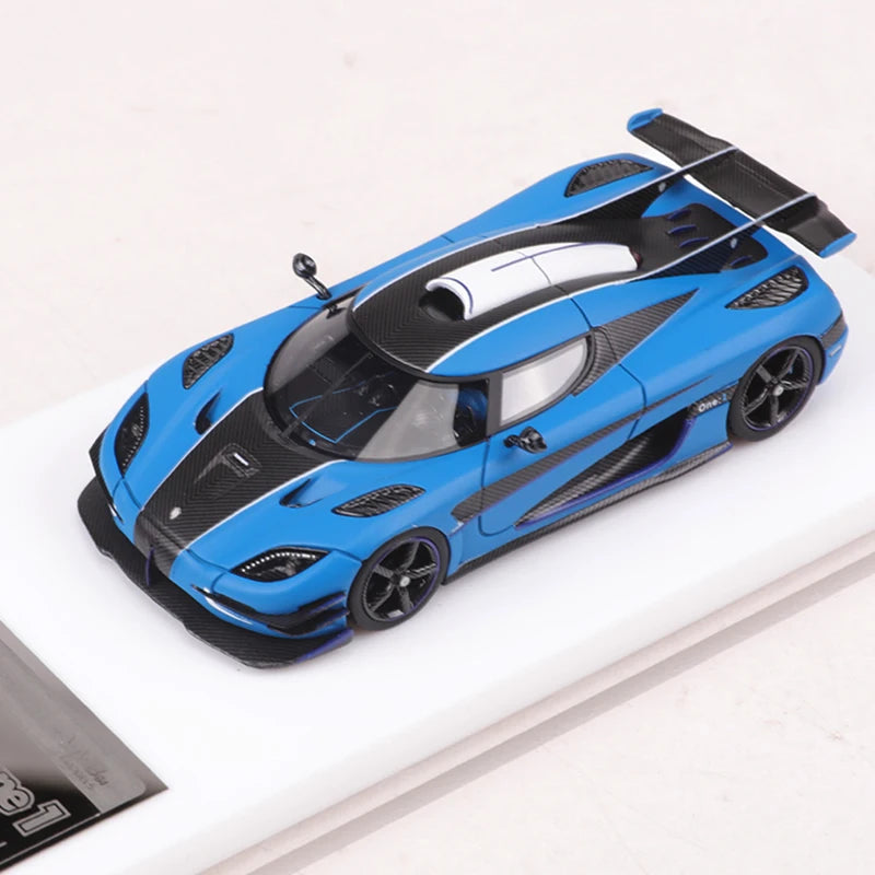VMB 1:64 One 1 Blue/Silver Resin Model Car Limited Edition