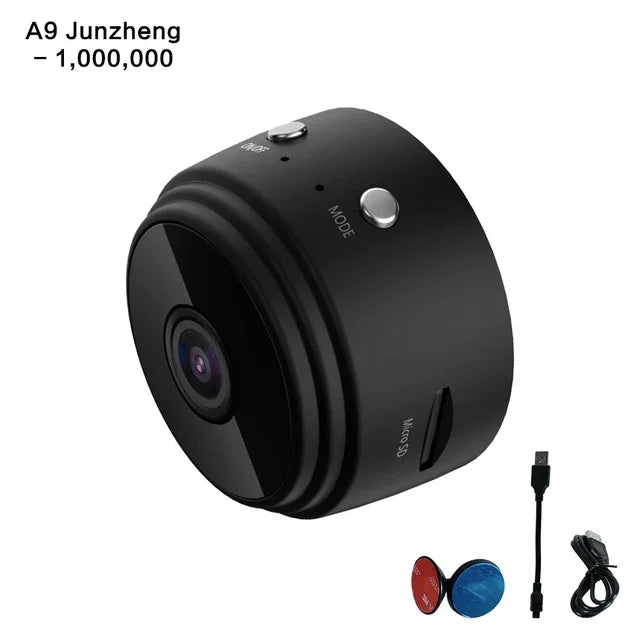 Mini caméra HD 1080P sans fil WiFi Baby Monitor Sécurité intérieure Surveillance Vision nocturne Caméscope Enregistreur audio vidéo