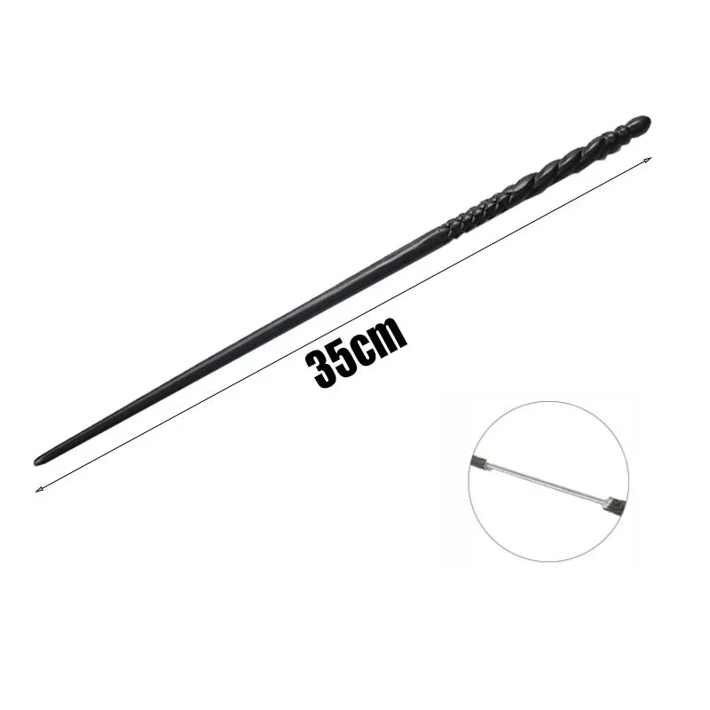 27Pcs Anime Cosplay Show Metal Core Magic Wand Children Decoration Toy Accessories For Kids Bacchetta Di Plastic Magic Stick