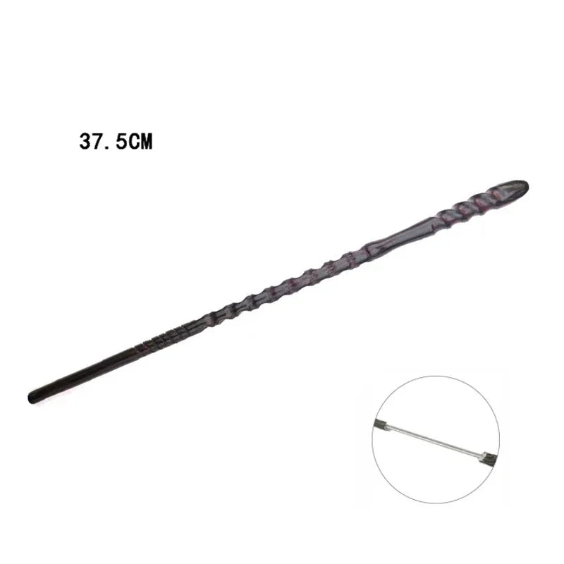 27Pcs Anime Cosplay Show Metal Core Magic Wand Children Decoration Toy Accessories For Kids Bacchetta Di Plastic Magic Stick