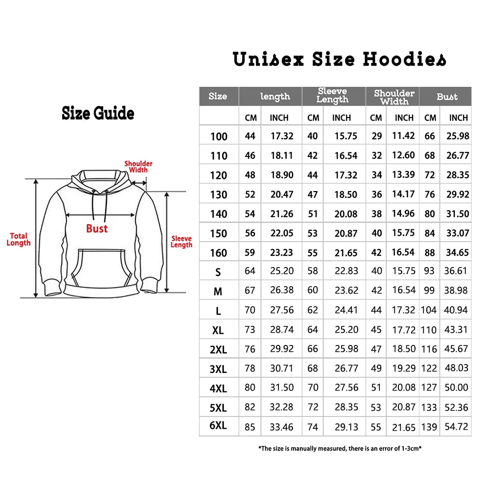 Three-dimensional Geometric 3D Print Hoodies Men Women Oversized Hoodie Pullovers Hooded Sweatshirt Tracksuits Coat Kid Clothing