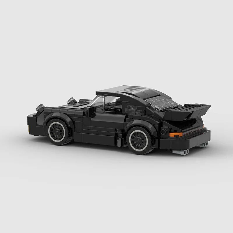 359Pcs MOC Retro Racing Car Assembly Vehicle Brick Model Educational Toy Gift for Kids Car Model Kit for Assembling & Display