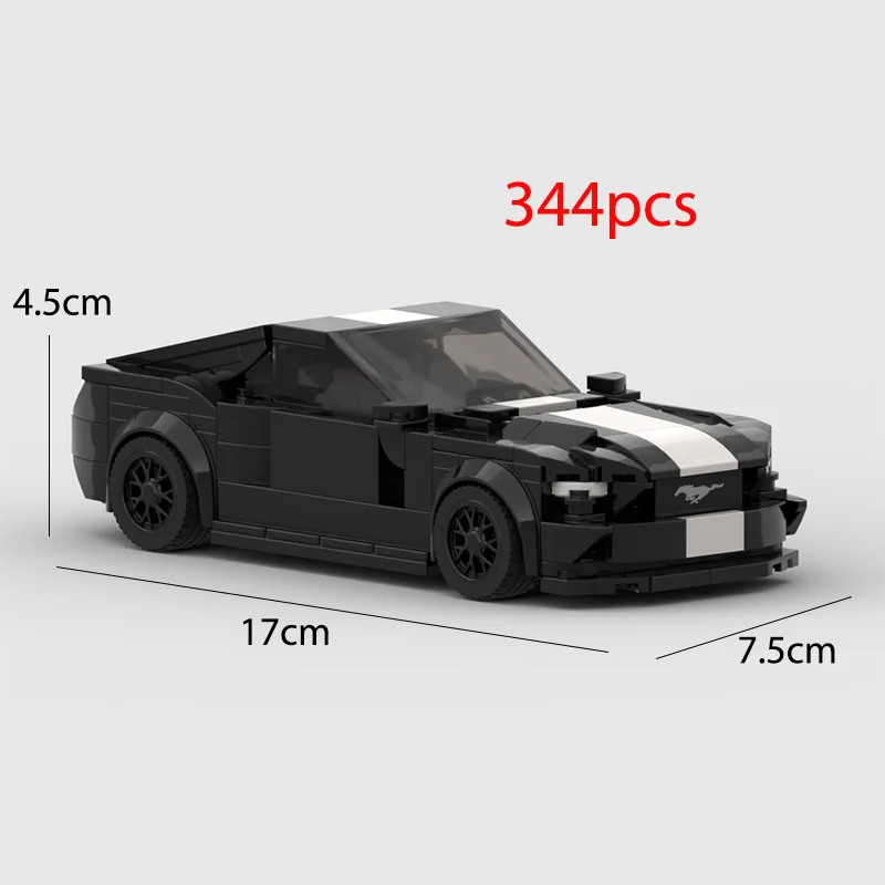 2022 Hot MOC Speed City Car Champion Racer Classic Supercar Building Blocks Brick Racing Super Technique Creative Garage DIY Set