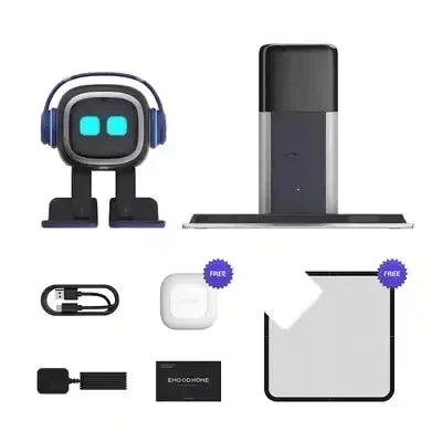 Smart Emo Robot Intelligent Emotional Voice Emopet Interaction Accompany Ai Children's Electronic Emo Pet Desktop Decoration Toy
