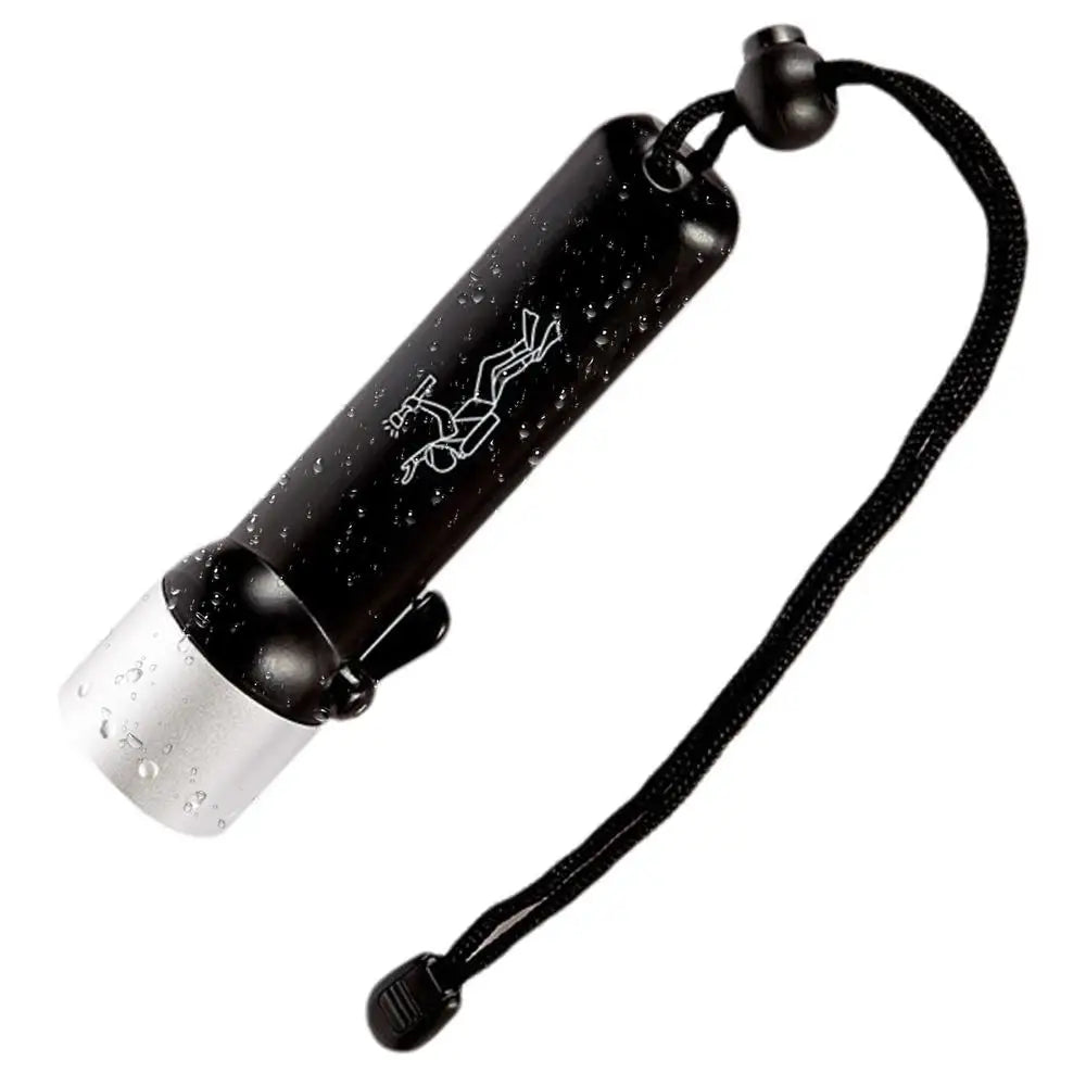 Underwater Flashlight Submarine Lights Batteried Dive Torch Snorkeling Light Underwater TPC-7 Waterproof LED Submersible Safety