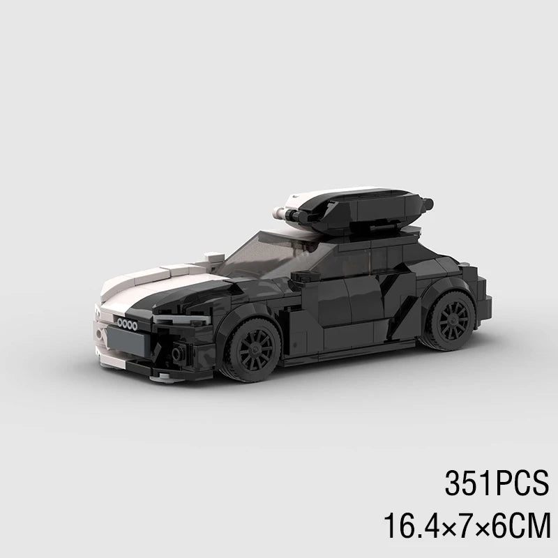 Racing Car City Speed Champions Sports Model Building Blocks DIY Bricks MOC Toy Classic Rally Super Racers Vehicle f1 technique