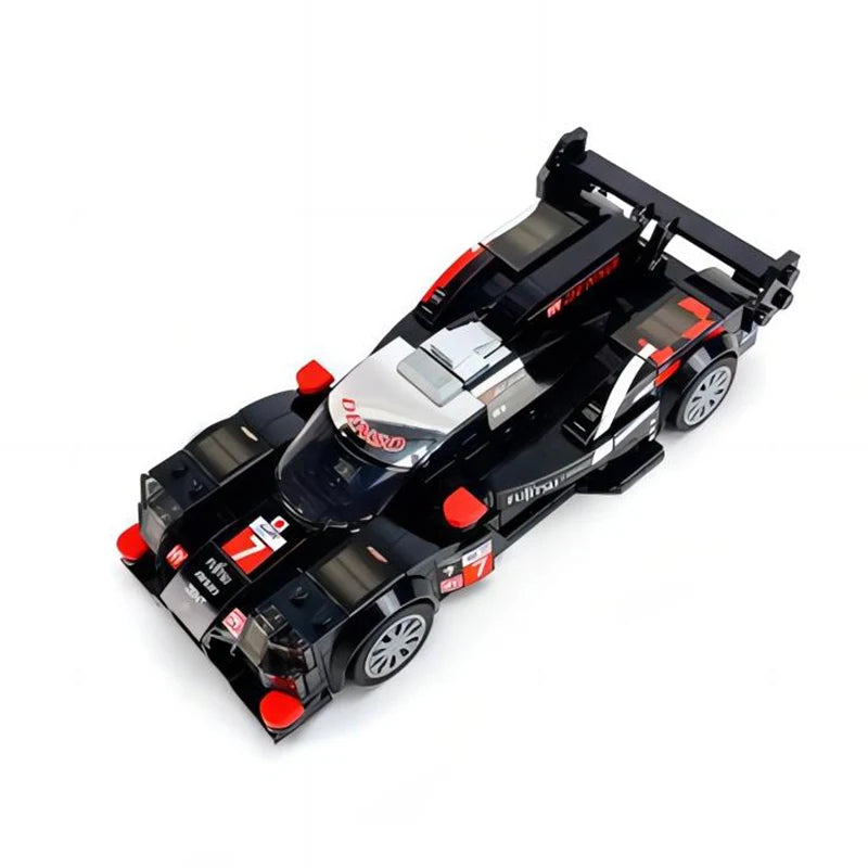 290PCS MOC Speed Champion Rally Off-Road Racing City Sports Car Model Building Blocks Technology Car DIY Children's Toy Gift