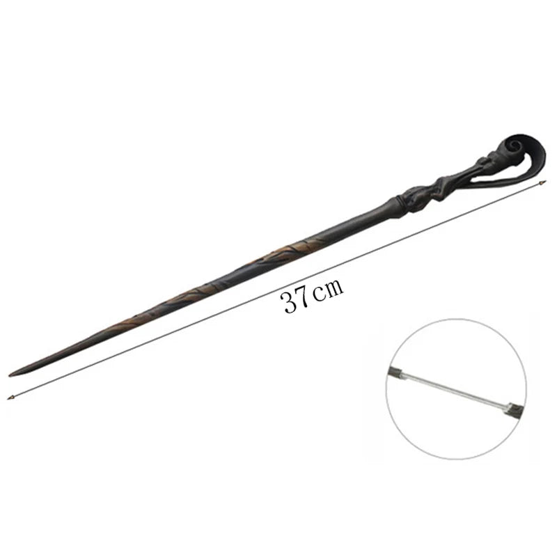 24 Kinds of Metal Core Magic Harried Wands Malfoy Voldmort Hermione Ron Bellatrix McGonagall Magical Potter Wand Box